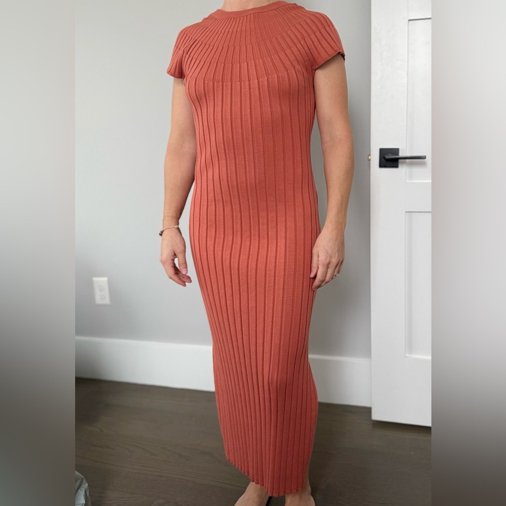 Ribbed Knit Dress from Anthropologie